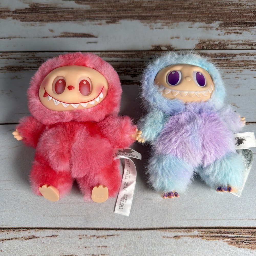 POP MART Labubu The Monsters Love & Big Into Energy Hope Figure Lot of 2
